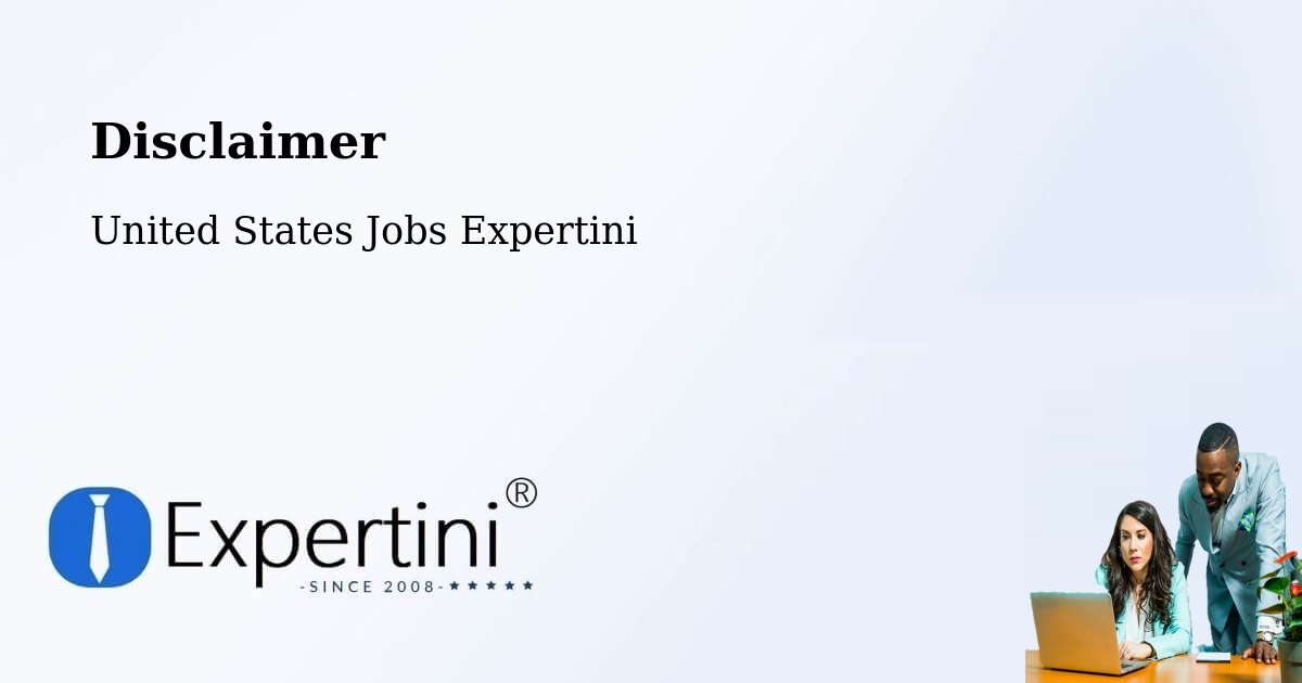 Disclaimer – Buffalo Grove - United States Jobs Expertini