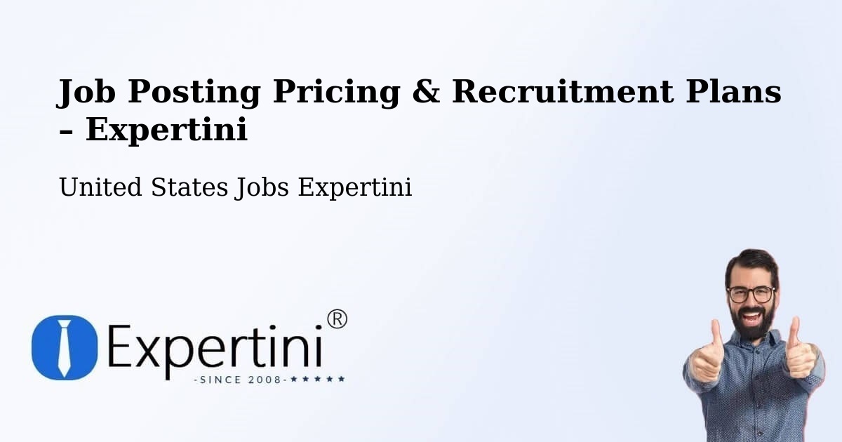 Job Posting Pricing & Recruitment Plans – Buffalo Grove - Buffalo Grove, United States Jobs Expertini
